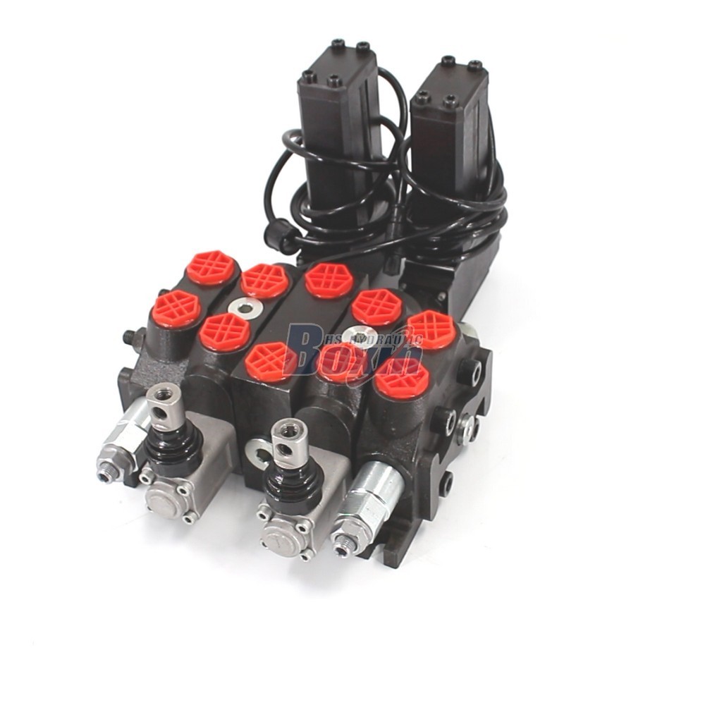 Large Scale Production DCV60 Electric Motor 2 Spool Sectional Valve main image